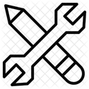 Bauwerkzeuge  Symbol