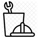 Bauwerkzeuge Symbol