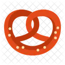 Bavarian Pretzel Pretzel Snack Icon