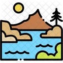 Bay Nature Water Icon