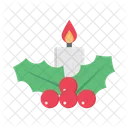 Berry Vela Navidad Icono