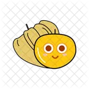 Emoji De Baya Dorada Icono