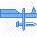 Bayonet Army Badge Icon