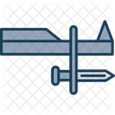 Bayonet Army Badge Icon