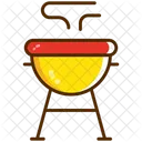Bbq New Year Barbecue Icon