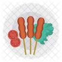 Barbeque Grill Dish Icon