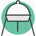 Bbq Charcoal Grill Icon