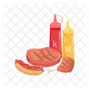 Bbq Beef Meat Icon