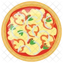 Bbq Chicken Pizza Icon