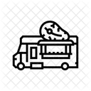Grill Essen LKW Symbol