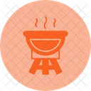 Bbq Grill Neon Signs Barbecue Icon