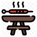 Bbq Steak Beef Icon