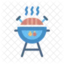Barbecue Food Grill Icon