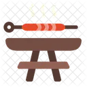 Bbq Steak Beef Icon