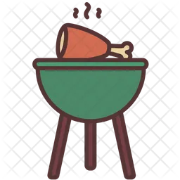 Bbq Pot  Icon