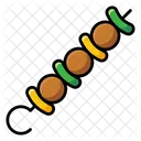 Barbeque Stick Bbq Stick Grilled Meat Icon
