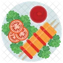BBQ Skewers  Icon