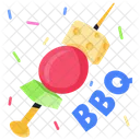 Skewer Bbq Bbq Stick Icon