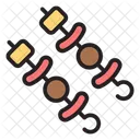 Barbecue Food Grilled Meat Icon