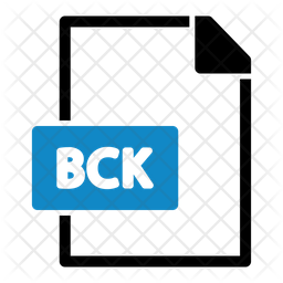 BCK File Icon