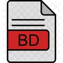 Bd File Format Icon