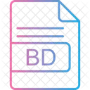 Bd File Format Icon