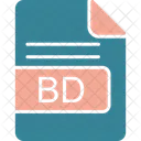 Bd File Format Icono