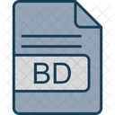 Bd Archivo Formato Icono