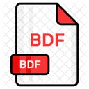 BDF 파일  아이콘