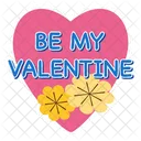 Valentine Heart Like Love Wedding Flower Romantic Be My Icon