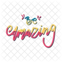 Be amazing  Icon