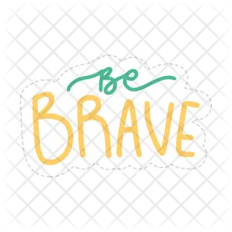 Be brave  Icon