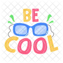 Be Cool Cool Glasses Eyeglasses Icon