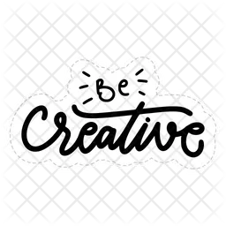 Be creative  Icon