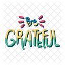 Be grateful  Icon