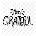 Be grateful  Icon