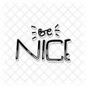 Be nice  Icon