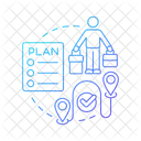 Evacuation Be Set Plan Icon