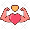 Be Strong Grow Strong Be Brave Icon