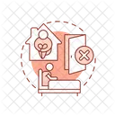 Be unable to leave home  Icon