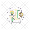 Be unable to leave home  Icon