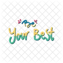 Be your best  Icon