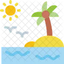 Summer Sea Vacation Icon