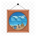 Beach Wave Sea Icon