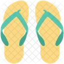 Beach Sandals Flat Icon