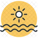 Beach Sun Sea Icon