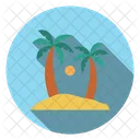 Beach Tree Summer Icon
