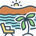 Beach Seaside Seashore Icon