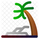 Beach Spring Palm Icon