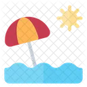 Parasol Weather Shade Icon